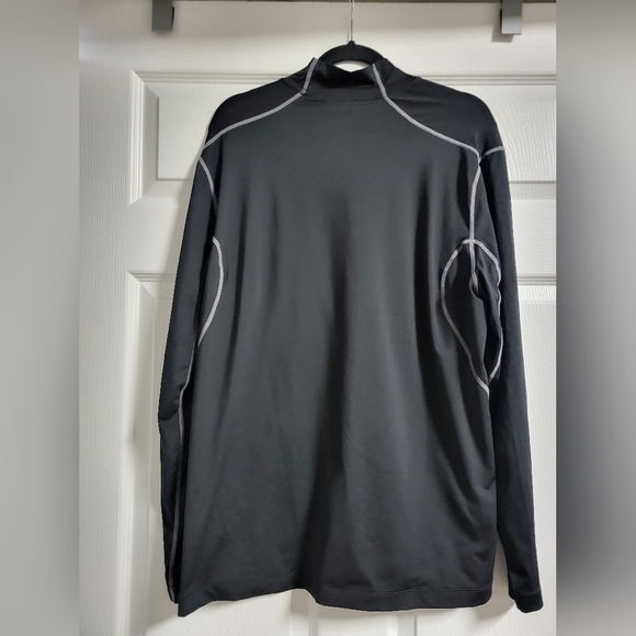 Nike Black and Gray Long Sleeve Dri-Fit Top Size XL - Picture 4 of 5